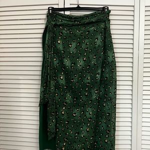 Never Fully Dressed US 18 midi wrap skirt